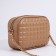 Cross-Bodi Bag on a zipper, beige color