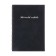 A4 notebook, 96 sheets on the crest of Escalada, integral cover of artificial leather, foil embossing, block 70 g/m2, black