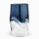 Vase for Ocean flowers made of colored glass 21.5 × 12 × 12 cm