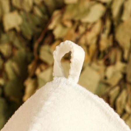 Set for the bath "100% man" embroidery hat, rug and mitten-4