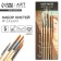 Drawing brush set of 5 pcs. Synthetics Round “Art must be in everything” No. 2, 4, 6, 8, 10