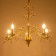 Riana chandelier 5he14 40W gold 55x55x45cm Bayerlux