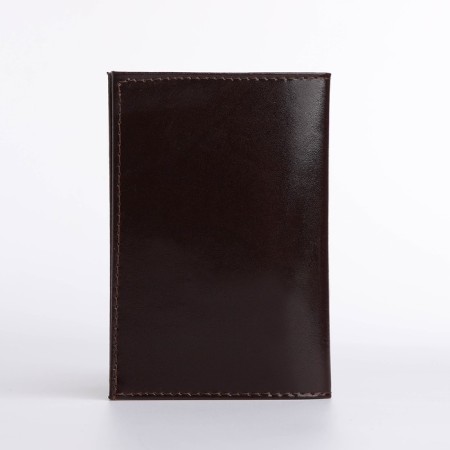 Passport cover, brown color-1