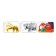 Designer "Zoo", 77 parts
