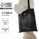 Bag Schoper "Beauty inside" 35 x 0.5 x 40, without lightning, without lining, black