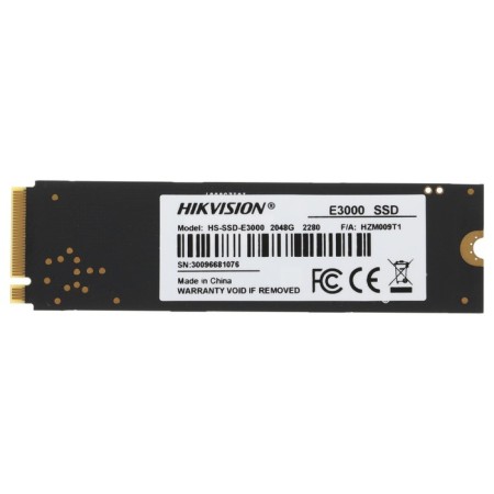 SSD Hikvision PCIe 3.0 X4 2TB HS-SSD-E3000/2048G HS-SSD-E3000/2048G Hiksemi M.2 1068566