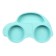 Silicone children's plate "Machine" with sections, color mix