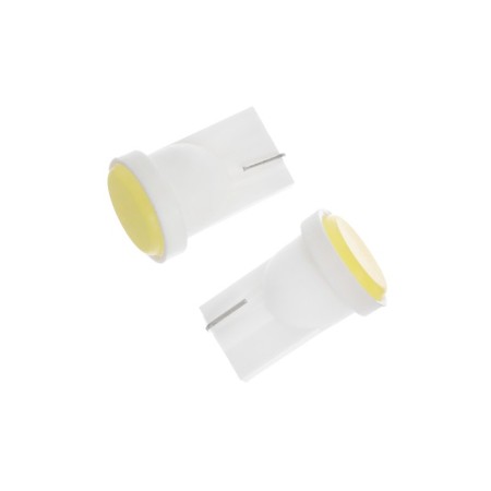 Auto Stuffing LED T10, COB, Gabarite, 12 V, white light, set 5 pcs