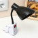 Sconces with sockets "Classic" E27 15W black 10x10x27cm