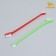 Dental brush two -sided, set 2 pcs, red and green