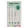 Meshu bilateral markers for sketching, 12 colors (basic and fluorescent colors), trihedral building