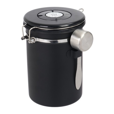 A sealed container for storing ground coffee and coffee beans, 1.8 l, 18.5 x 12 cm-2