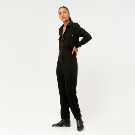 Combineson Women's Minaku: Casual Collection, Black Color, size 50-3
