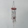 Wind Music Metal "Rings with hearts" 5 tubes 68 cm