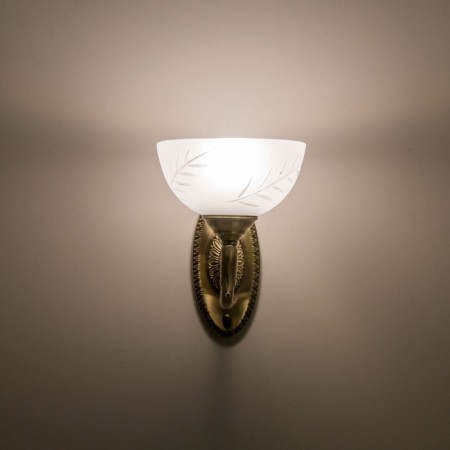 Sconces Citilux "Cremon" CL406313, 16x21 cm, 1x40W, e27, brown color-5