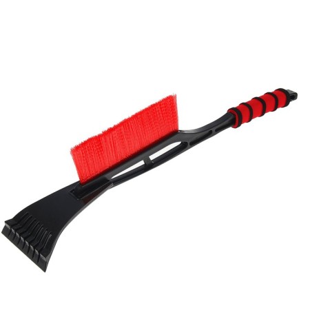 Brush SME, with a scrap, AVS WB-6301, soft handle, fluffy bristles, 53 cm