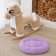 Lynchik for dogs and cats "Comfort", soft fur, 45 x 35 x 11 cm, purple