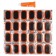 Remkomplekt for cameras, oval patch 50x30 mm - 24 pcs., Clay Activator 12ml ATRS106