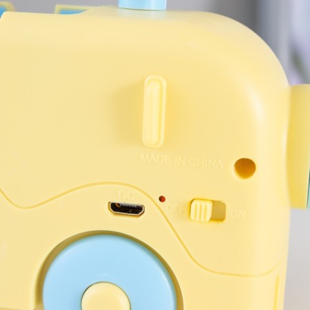 Table lamp "steam locomotive" LED 1.5W USB AKB yellow-blue 11.5x34 cm Risalux-10