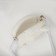 Bag's bag with lightning, long lace, white color