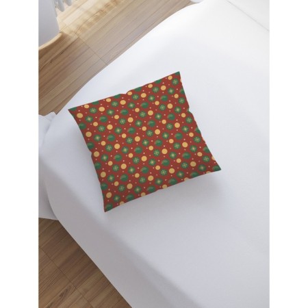 Decorative pillowcase "Christmas radiance", on a zipper, size 45x45 cm-1