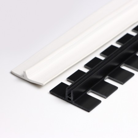 Flexible threshold with fasteners Smartprofile BR 613 ANKORA RASENT, 3 m-3