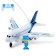 Air -controlled aircraft "Airlines", operates on batteries, mix