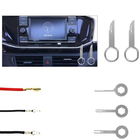 A set of instrument for plastic, 19 items, in a bag-6