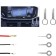 A set of instrument for plastic, 19 items, in a bag