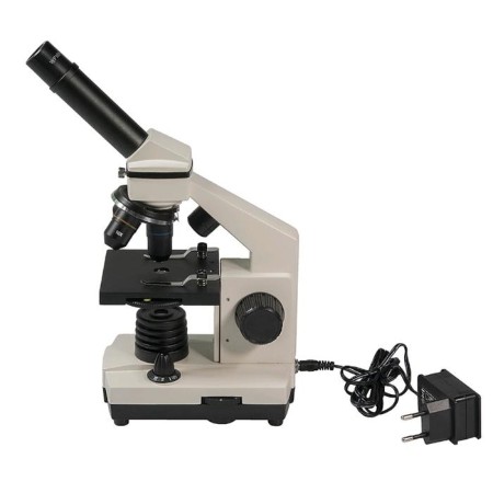 Microscope School Eureka 40x-1280s with a video sculway in the case-5