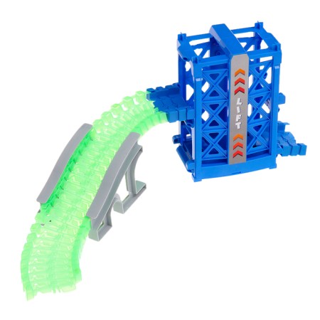 The Magic Track, Flexible, shines in the dark, 126 details, elevator.-5