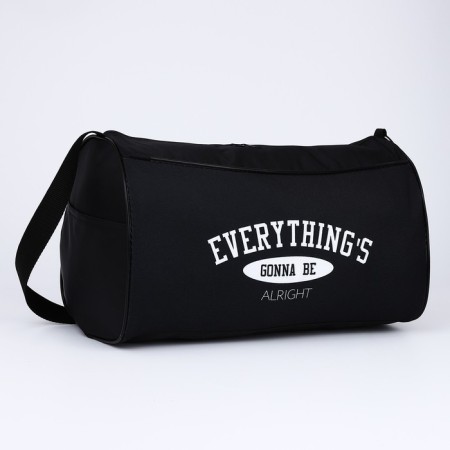 Sports bag, 40 cm x 24 cm x 21 cm, black color-3