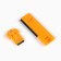 Whistle for survival with fire, high -frequency, orange, 8 cm