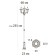 Park lamp Arte Lamp Madrid A1542PA-3BN, E27, 3x75 W, 60x60x235 cm, brown