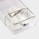 Shoe storage box Middle Size, 20 × 31 × 11 cm, 3 pcs, white color
