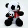Soft toy "Panda with the baby"