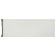 Skirting shock -resistant white 80x12x2000mm