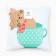 Case on the pillow Ethel New Year's cup 40x40cm, 100% p/e