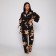 Female set (robe/top/pants), black color, size 46