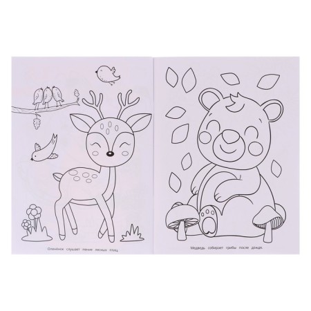 Coloring "Funny Animals"-3
