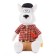 Soft toy "Dog Laika with a balalaika", 24 cm MT-MRT04202102-24