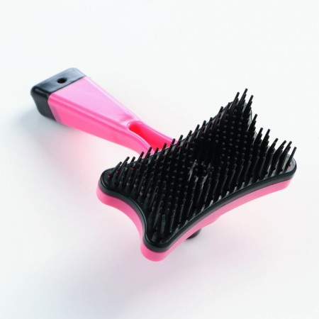 Pucker Plastic "Bone" with self -cleaning, 8.5 x 12.5 cm, pink-1