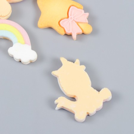 Decor for creativity plastic "Unicorn" set 10 pcs-2