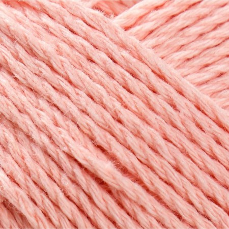 Yarn "soft cotton" 70% cotton, 30% nylon 220m/100g (037 peach)-2