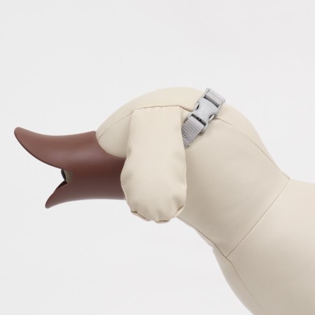 Silicone fixing muzzle, size m (ohm 15 cm, Osh 18-30 cm), brown-1