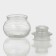 Glass Bank for bulk products "Barrel", 130 ml, 8 × 8.8 cm