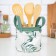 Textile basket Ethel "Tropics", 12*14 cm