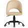 Computer chair Irre Metal/velor, black/beige 56x60x87 cm