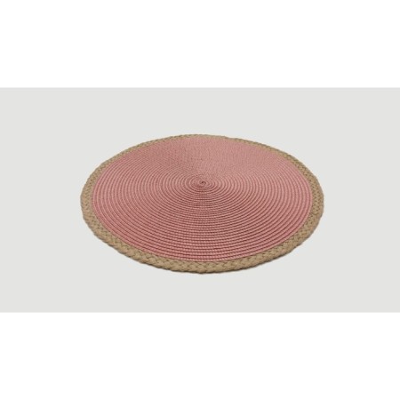 Round napkin, d = 38 cm, dry rose color