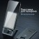 Phone stand, folding, metal, rubberized, black